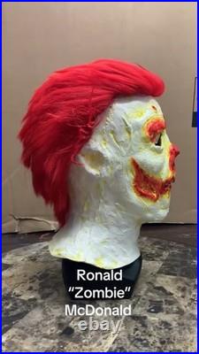 Ronald Zombie McDonald Full Halloween Costume Mask And Suit