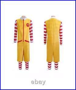 Ronald Zombie McDonald Full Halloween Costume Mask And Suit