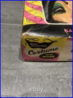 SCARCE 1964 Ben Cooper Lily Munster Halloween Costume And Mask With Box