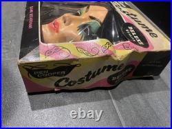SCARCE 1964 Ben Cooper Lily Munster Halloween Costume And Mask With Box