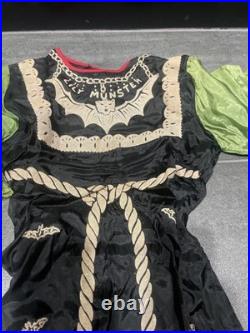 SCARCE 1964 Ben Cooper Lily Munster Halloween Costume And Mask With Box