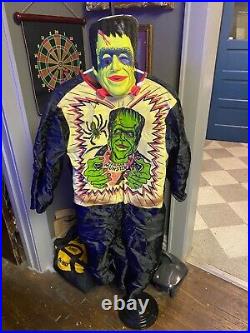 SCARCE 1964 KayroVue/Ben Cooper Herman Munster Halloween Costume, Mask, Box