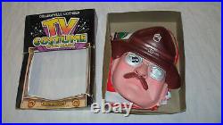 SIGNED! 1986 SGT SLAUGHTER Wrestling Halloween Costume WWF WWE Collegeville