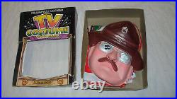 SIGNED! 1986 SGT SLAUGHTER Wrestling Halloween Costume WWF WWE Collegeville SIGNED! 1986 SGT SLAUGHTER Wrestling Halloween Costume WWF WWE Collegeville