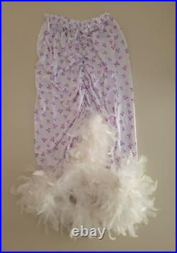 SMALL MIRACLES Skirt Boa Iridescent Bow Shimmer Child Dress up Costume Dance