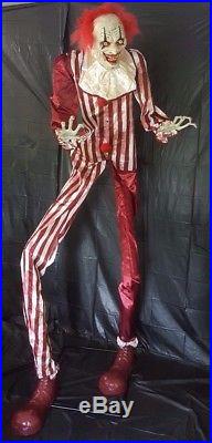 SOLD OUT FOR 2017 New Spirit Halloween 7 ft. Creepy Towering Clown Animatronic