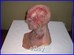 SPFX original silicone zombie mask with hard foam head form