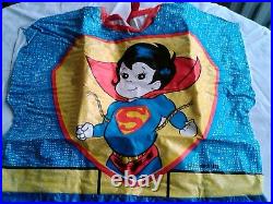 SUPERBOY vintage superboy VINYL mask costume DC comics 1976 TOT 3 4 5 ben cooper