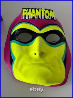 SUPER RARE 1970s KING FEATURES HALLOWEEN COSTUME THE PHANTOM COMPLETE BOX