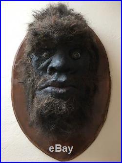 Sasquatch/Bigfoot Head on Plaque