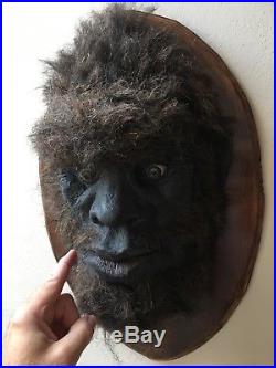 Sasquatch/Bigfoot Head on Plaque