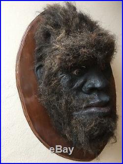 Sasquatch/Bigfoot Head on Plaque