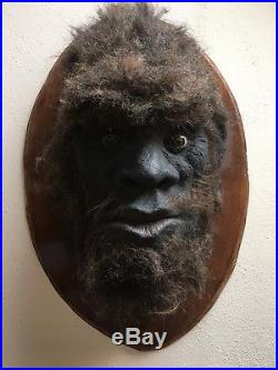 Sasquatch/Bigfoot Head on Plaque