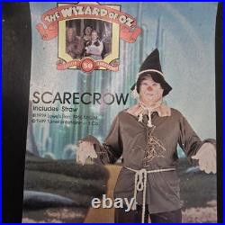Scarecrow Wizard Of Oz Vintage Deluxe Costume 1989 Adult Size Large Collegeville Scarecrow Wizard Of Oz Vintage Deluxe Costume 1989 Adult Size Large Collegeville