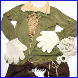 Scarecrow Wizard Of Oz Vintage Deluxe Costume 1989 Adult Size Large Collegeville Scarecrow Wizard Of Oz Vintage Deluxe Costume 1989 Adult Size Large Collegeville