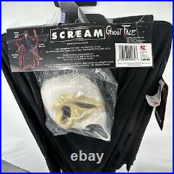 Scream Ghost Face Fun World 1997 Costume, Mask, Knife Adult New In Package FRSH