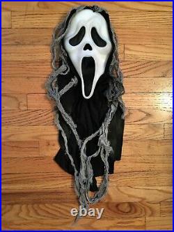 Scream Ghostface Cryptic Gauze Mask Rare (T) Stamp Easter Unlimited Fun World