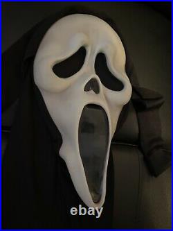 Scream Mask Fearsome Faces Fun World Gen 2 Ghost Face Rare Poly Hood