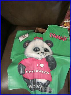 Shirt Tales Pammy Panda Halloween Costume Collegville 1982- New -unused -rare