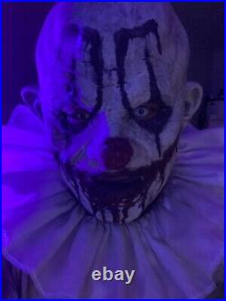 Silicone Basement Fx Clown Mask With Professional Costume Size Large/Baggy