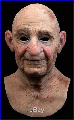 Silicone Mask Old Man Robert Bold Halloween, NEW Hand Made, High Quality