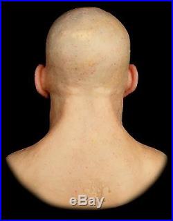 Silicone Mask Young Man Hans Hand Made, Halloween High Quality, Full Hair