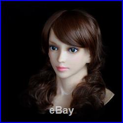 Silicone Rubber Female Mask Latex Girl Disguise