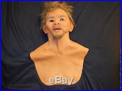 Silicone mask Ready To Ship Realistic Real Flesh Mask Halloween Oriental Old Man