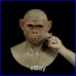 Silicone orangutan monkey realistic entertainment mask Dress up makeup Gorilla