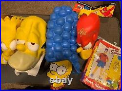 Simpsons Halloween mask & costume assortment