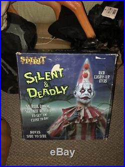 Slient But Deadly Bnib Rare Spirit Halloween Prop Htf Gemmy Animated