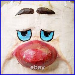 Snow White Vintage Hand Made Dwarf Mascot Costume Head