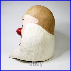 Snow White Vintage Hand Made Dwarf Mascot Costume Head