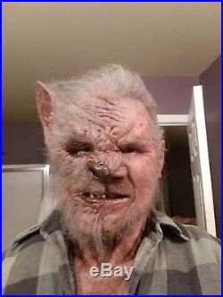 Spfx Rare Wolfman Silicone Mask Fx Werewolf Not Latex Haunt Realistic Costume