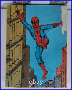 Spiderman Uomo Ragno Costume Abito Carnevale Vintage Size 0 New Halloween 70s