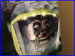 Spirit Halloween Hazmat Zombie Prop Decor Rare New in Box