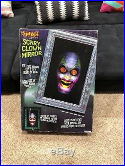 Spirit Halloween Scary Clown Mirror