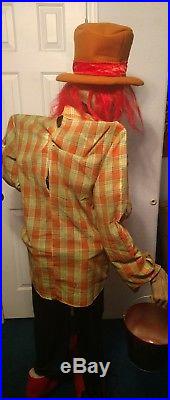 Spirit Halloween Uncle Charlie Clown Animated Prop Decoration RARE Life Size