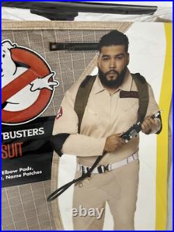 Spirit Halloween adult Sz 2X Ghostbusters Costume Cosplay new