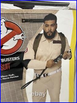 Spirit Halloween adult Sz 2X Ghostbusters Costume Cosplay new