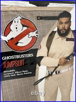 Spirit Halloween adult Sz 2X Ghostbusters Costume Cosplay new