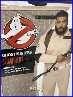 Spirit Halloween adult Sz 2X Ghostbusters Costume Cosplay new