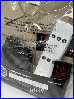 Spirit Halloween adult Sz 2X Ghostbusters Costume Cosplay new