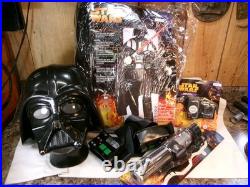 Star Wars Darth Vader Halloween Costume Adult Size XL withProps