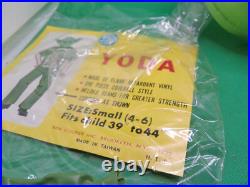 Star Wars Empire Strikes Back Yoda Ben Cooper mask outfit Costume S 1980s w box