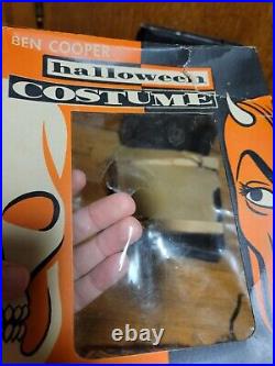 Strawman Scarecrow Halloween Costume 1967 Ben Cooper VTG box nostalgia large