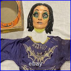 Stunning! VTG 1965 ADDAMS FAMILY MORTICIA Ben Cooper Halloween Costume MUNSTERS