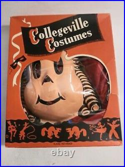 Super RARE Collegeville LITTLE LULU 1957 Halloween Costume in Box Beautiful