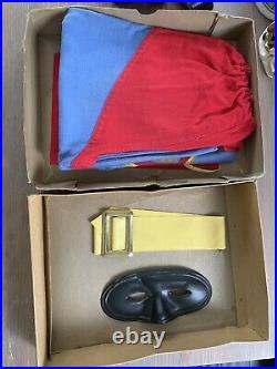 Superman The Official Play Suit Ben Cooper Vintage Complete 5 Piece Set 1950s