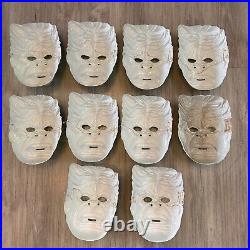 TEN Vintage 70's Ben Cooper INCREDIBLE HULK MARVEL Halloween Masks Costume NEW